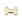 Crocs Jibbitz™ charms Gold Dog Bone